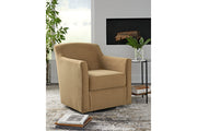 Bradney Honey Swivel Accent Chair - A3000601 - Vega Furniture