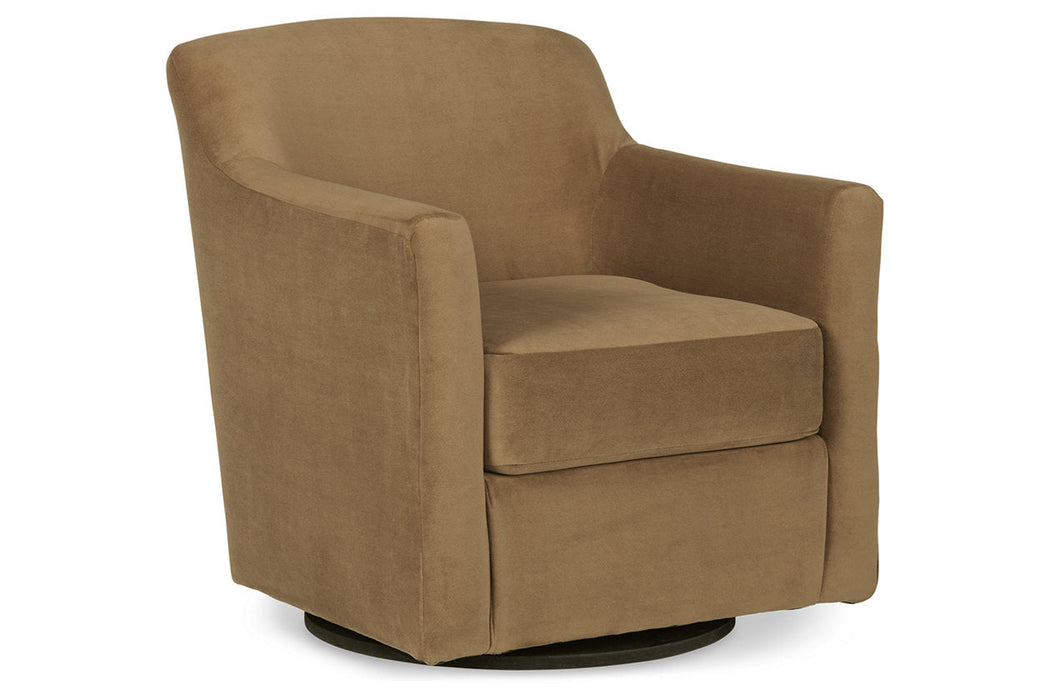 Bradney Honey Swivel Accent Chair - A3000601 - Vega Furniture