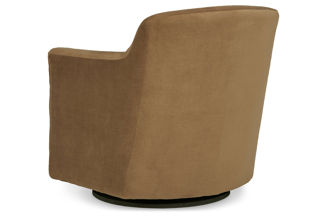 Bradney Honey Swivel Accent Chair - A3000601 - Vega Furniture