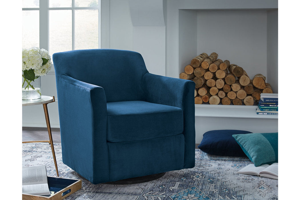 Bradney Ink Swivel Accent Chair - A3000602 - Vega Furniture