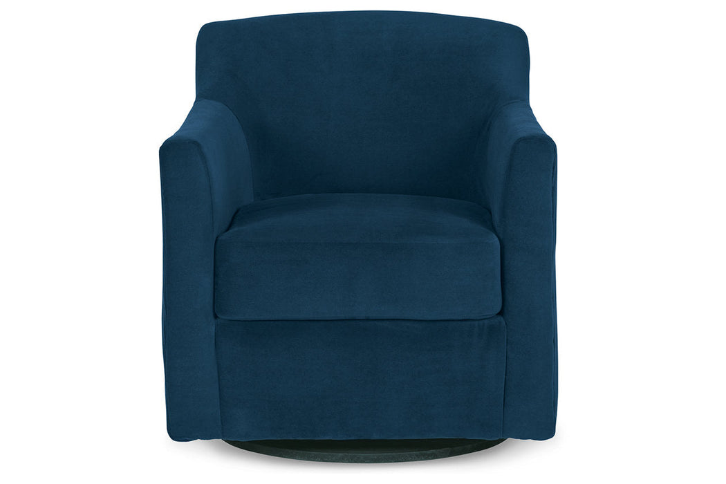 Bradney Ink Swivel Accent Chair - A3000602 - Vega Furniture