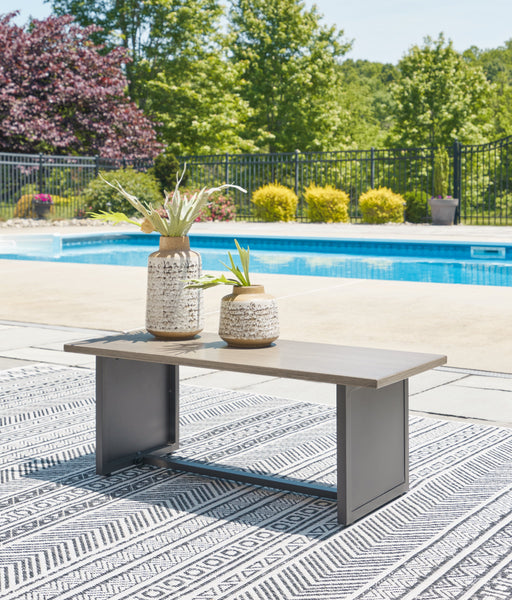 Bree Zee Brown Outdoor End Table - P160-703 - Vega Furniture