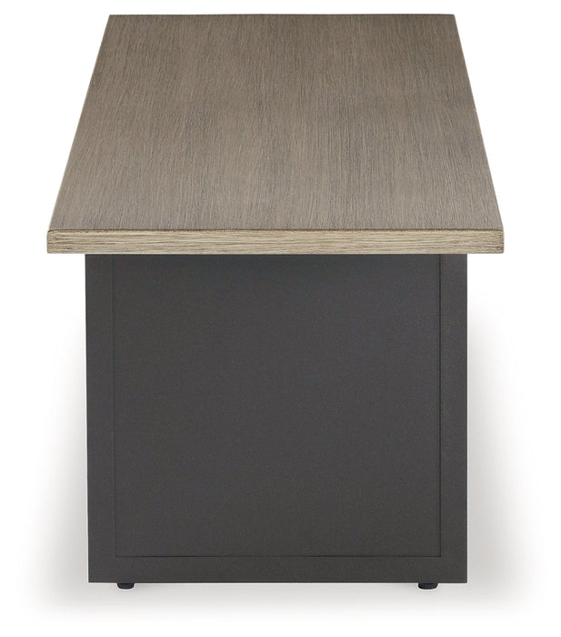 Bree Zee Brown Outdoor End Table - P160-703 - Vega Furniture