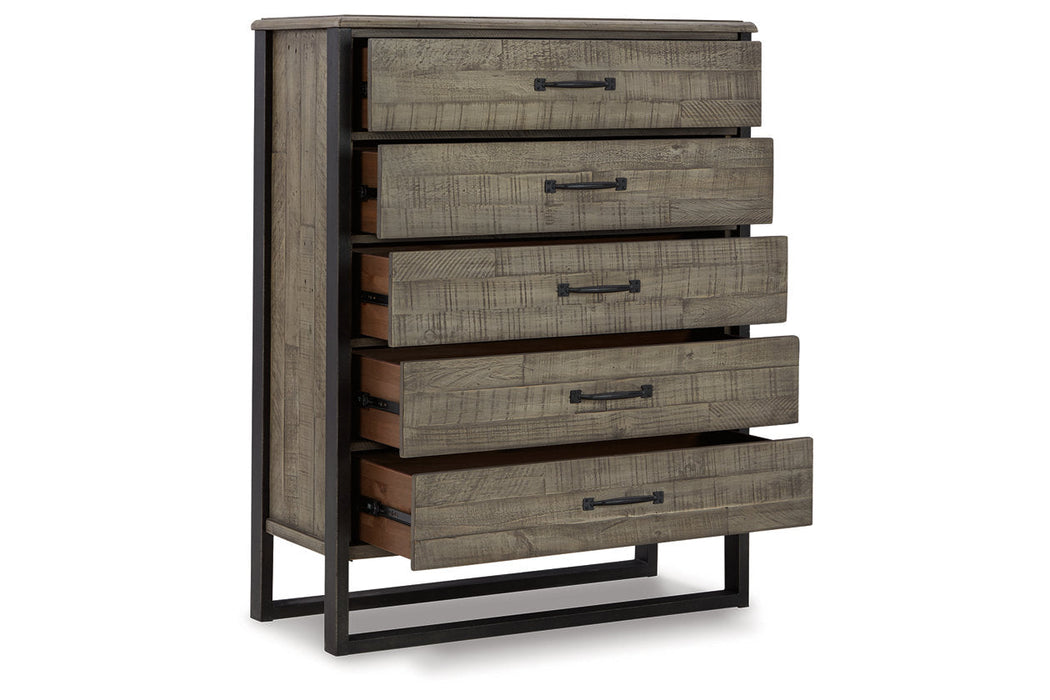 Brennagan Gray Chest of Drawers - B774-46 - Vega Furniture