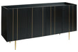 Brentburn Black/Gold Finish Accent Cabinet - A4000260 - Vega Furniture