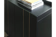 Brentburn Black/Gold Finish Accent Cabinet - A4000260 - Vega Furniture