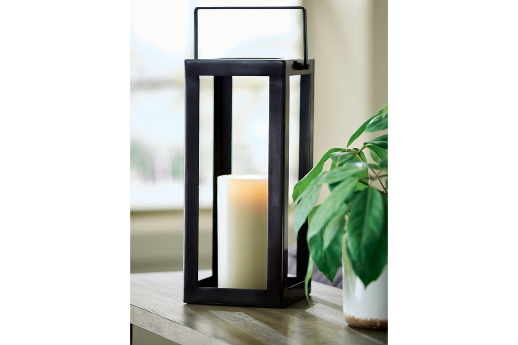 Briana Antique Black Lantern - A2000526 - Vega Furniture