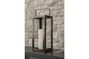 Briana Antique Pewter Finish Lantern - A2000530 - Vega Furniture