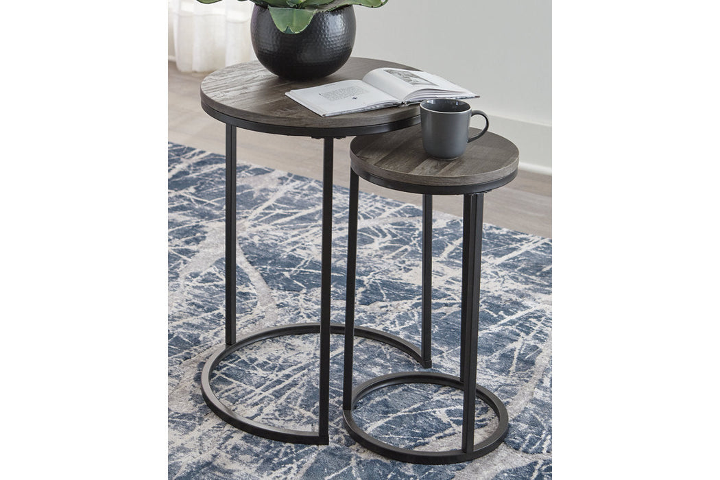 Briarsboro Black/Gray Accent Table, Set of 2 - A4000231 - Vega Furniture