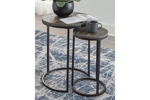 Briarsboro Black/Gray Accent Table, Set of 2 - A4000231 - Vega Furniture