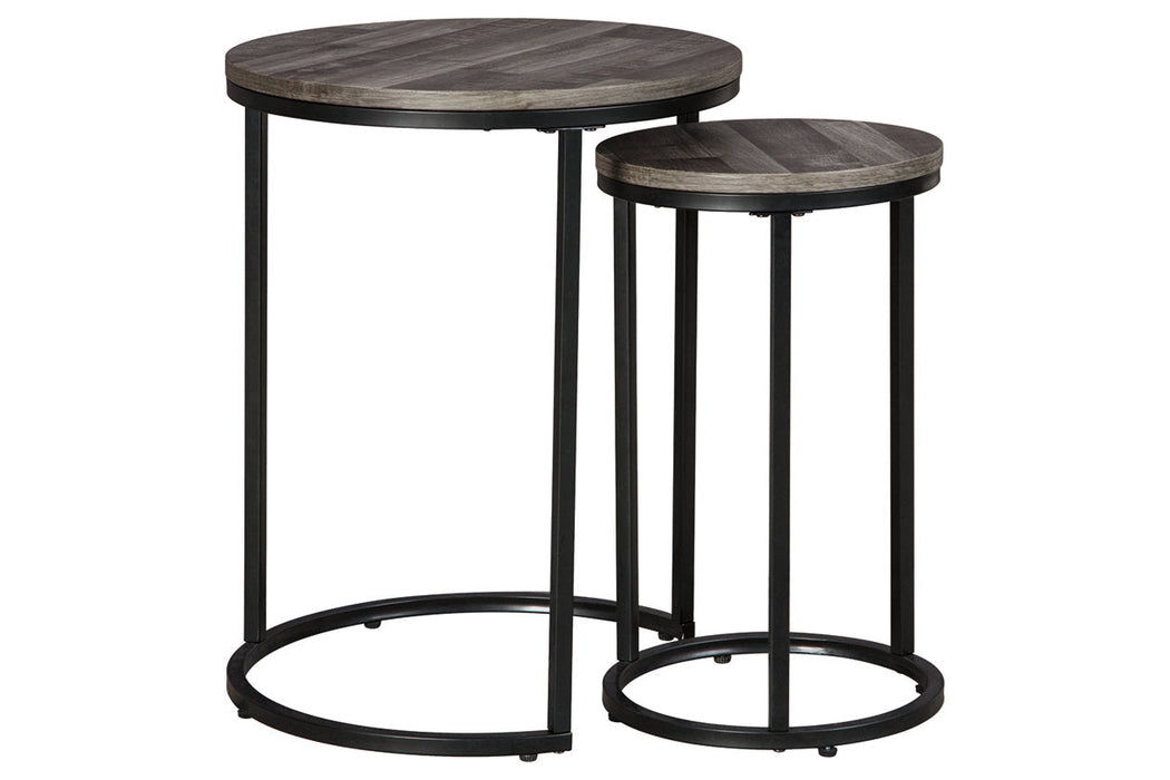 Briarsboro Black/Gray Accent Table, Set of 2 - A4000231 - Vega Furniture