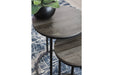 Briarsboro Black/Gray Accent Table, Set of 2 - A4000231 - Vega Furniture