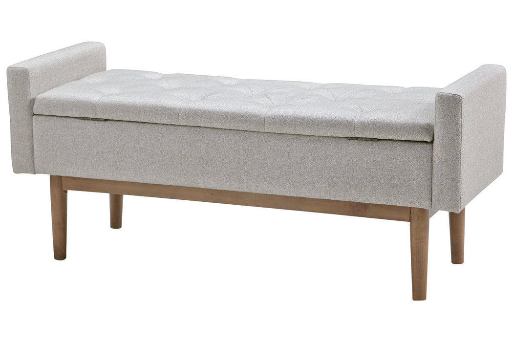 Briarson Beige/Brown Storage Bench - A3000247 - Vega Furniture