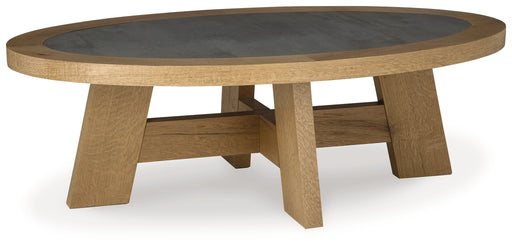Brinstead Light Brown Coffee Table - T839-0 - Vega Furniture