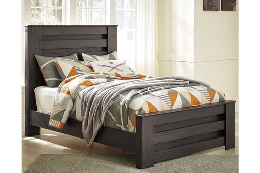 Brinxton Charcoal Full Panel Bed - SET | B249-84 | B249-86 | B249-87 - Vega Furniture