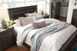 Brinxton Charcoal Full Panel Bed - SET | B249-84 | B249-86 | B249-87 - Vega Furniture