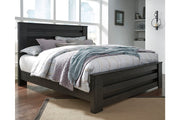 Brinxton Charcoal King Panel Bed - SET | B249-66 | B249-68 | B249-99 - Vega Furniture
