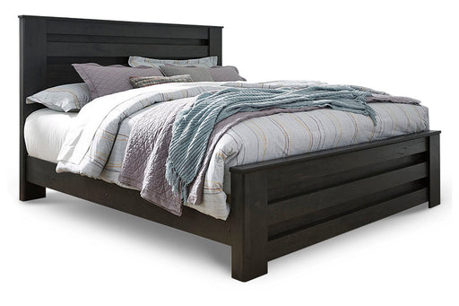 Brinxton Charcoal King Panel Bed - SET | B249-66 | B249-68 | B249-99 - Vega Furniture