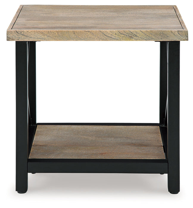 Bristenfort Brown/Black End Table - T685-3 - Vega Furniture