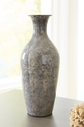 Brockwich Antique Gray Vase - A2000587 - Vega Furniture