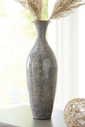 Brockwich Antique Gray Vase - A2000589 - Vega Furniture