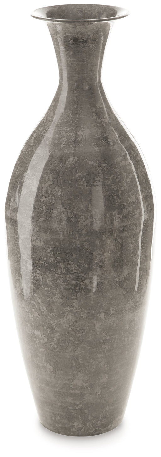 Brockwich Antique Gray Vase - A2000589 - Vega Furniture