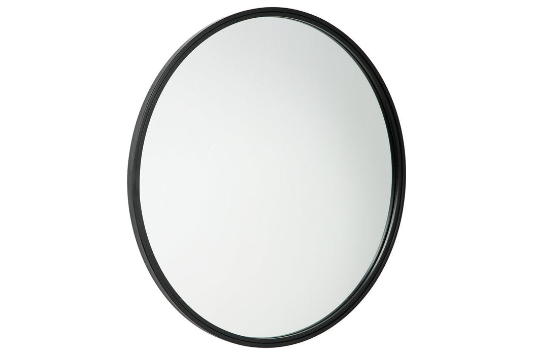 Brocky Black Accent Mirror - A8010210 - Vega Furniture