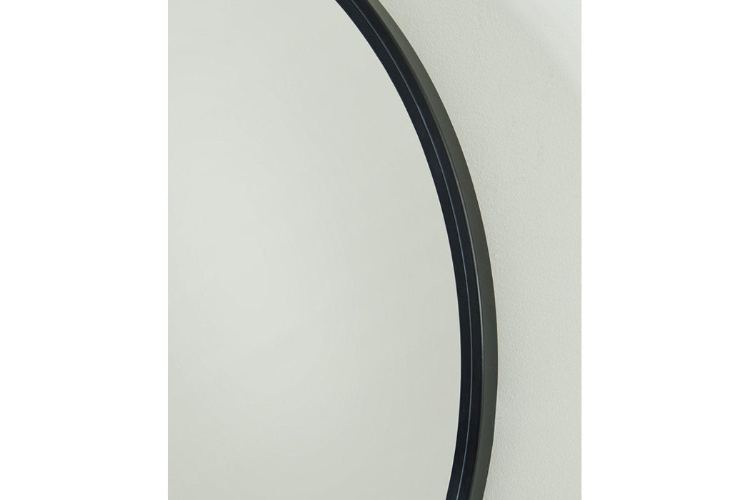 Brocky Black Accent Mirror - A8010210 - Vega Furniture