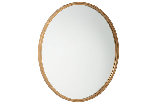 Brocky Gold Finish Accent Mirror - A8010211 - Vega Furniture