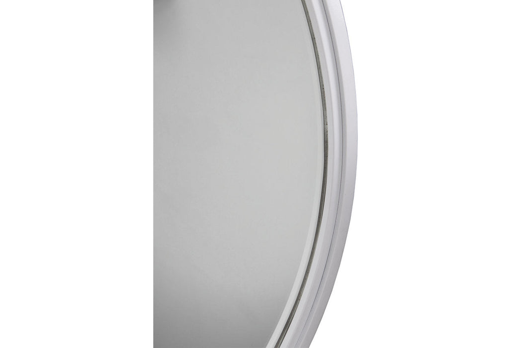 Brocky White Accent Mirror - A8010292 - Vega Furniture