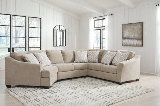 Brogan Bay Cork 3-Piece LAF Cuddler Sectional - SET | 5270534 | 5270549 | 5270576 - Vega Furniture