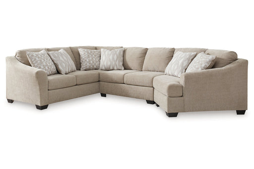 Brogan Bay Cork 3-Piece RAF Cuddler Sectional - SET | 5270534 | 5270548 | 5270575 - Vega Furniture