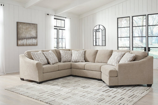 Brogan Bay Cork 3-Piece RAF Cuddler Sectional - SET | 5270534 | 5270548 | 5270575 - Vega Furniture