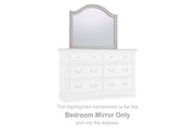 Brollyn Chipped White Bedroom Mirror (Mirror Only) - B773-36 - Vega Furniture