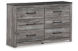 Bronyan Dark Gray Dresser - B1290-31 - Vega Furniture