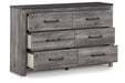 Bronyan Dark Gray Dresser - B1290-31 - Vega Furniture