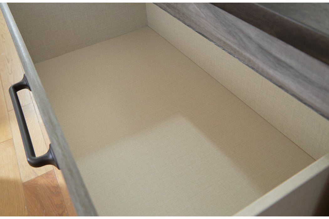 Bronyan Dark Gray Dresser - B1290-31 - Vega Furniture