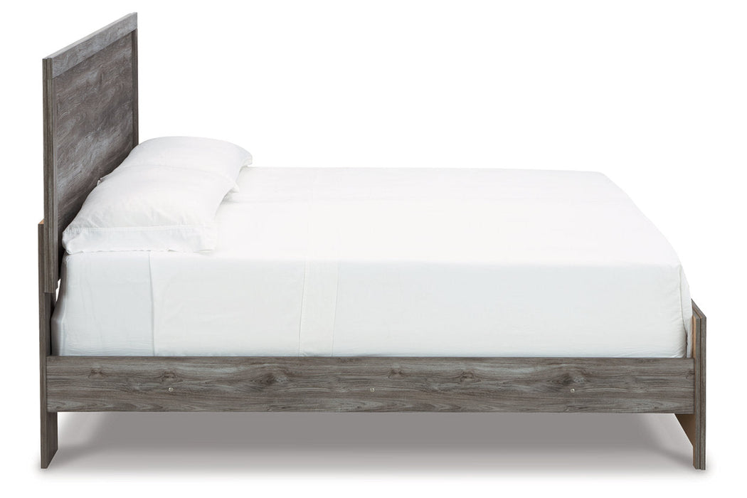 Bronyan Dark Gray King Panel Bed - SET | B1290-72 | B1290-99 - Vega Furniture