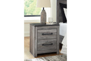 Bronyan Dark Gray Nightstand - B1290-92 - Vega Furniture