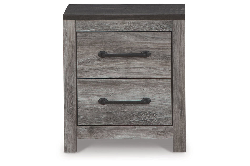 Bronyan Dark Gray Nightstand - B1290-92 - Vega Furniture