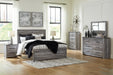 Bronyan Dark Gray Panel Bedroom Set - SET | B1290-72 | B1290-99 | B1290-31 | B1290-36 | B1290-92 | B1290-44 - Vega Furniture