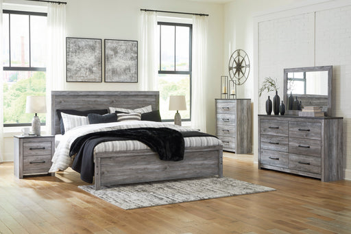 Bronyan Dark Gray Panel Bedroom Set - SET | B1290-72 | B1290-99 | B1290-31 | B1290-36 | B1290-92 | B1290-44 - Vega Furniture