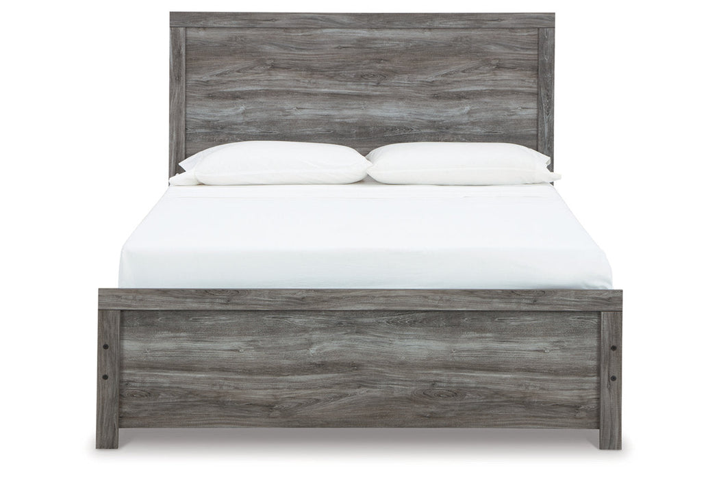 Bronyan Dark Gray Queen Panel Bed - SET | B1290-71 | B1290-98 - Vega Furniture