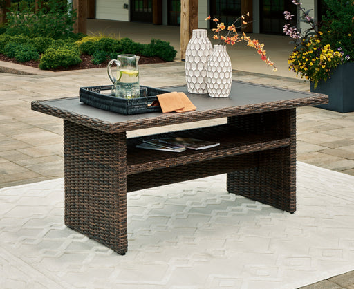 Brook Ranch Brown Outdoor Multi-use Table - P465-625 - Vega Furniture