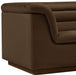 Brown Cascade Velvet Fabric Chair - 192Brown-C - Vega Furniture