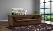 Brown Cascade Velvet Fabric Sofa - 192Brown-S - Vega Furniture