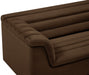 Brown Cascade Velvet Fabric Sofa - 192Brown-S - Vega Furniture