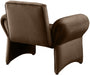 Brown Fleurette Velvet Accent Chair - 409Brown - Vega Furniture