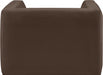 Brown Henson Velvet Chair - 665Brown-C - Vega Furniture