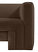 Brown Henson Velvet Loveseat - 665Brown-L - Vega Furniture